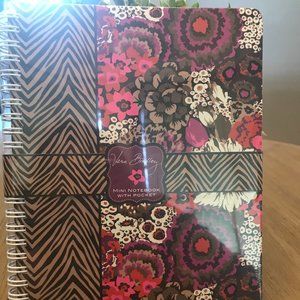 Vera Bradley Mini Notebook Rosewood